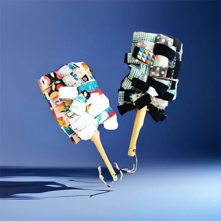 Washable Duster Ivory or Black by Marley's Monsters