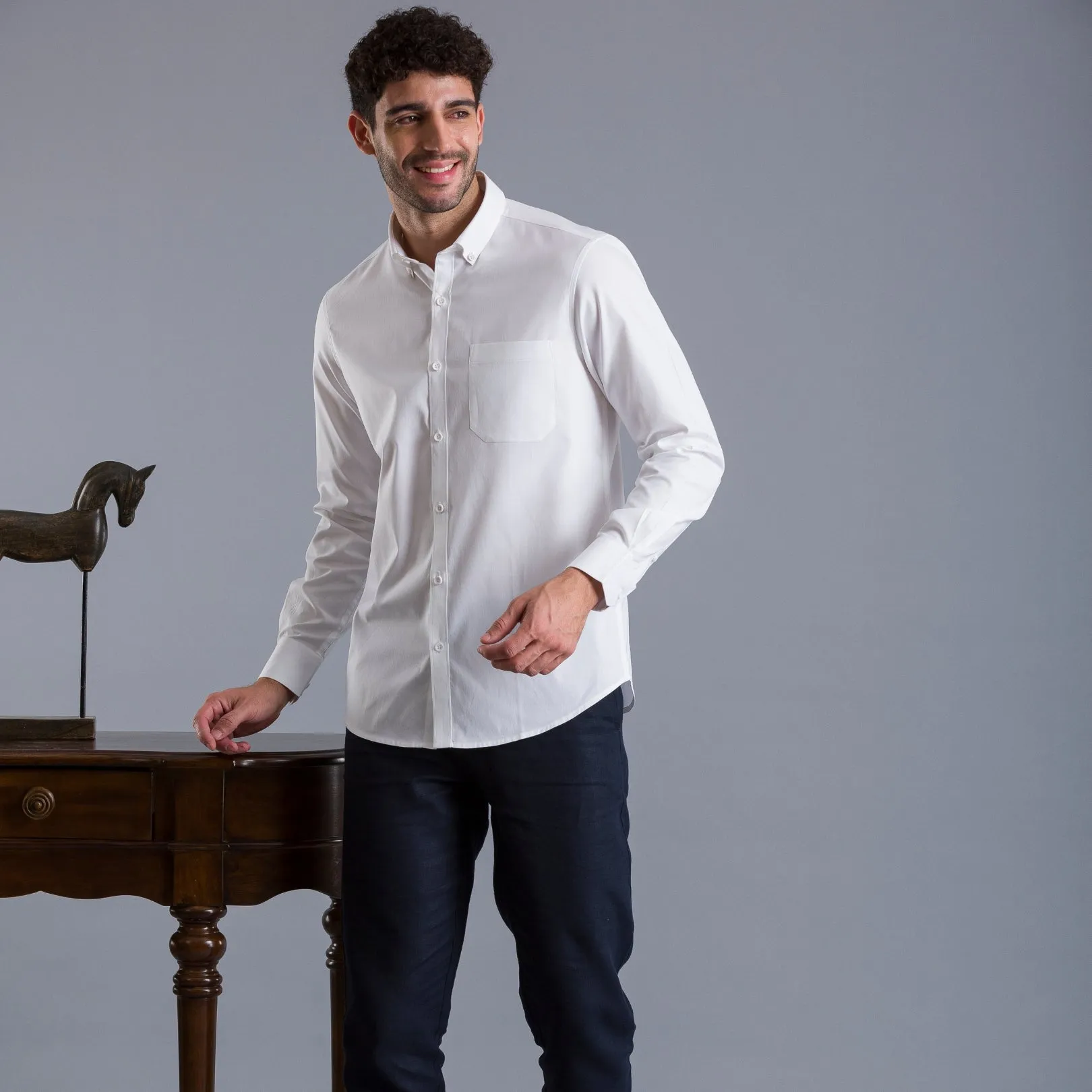 White Button Down Shirt