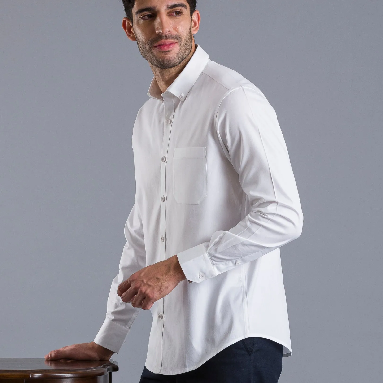 White Button Down Shirt