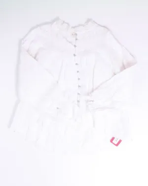 White POL Peasant Top, S