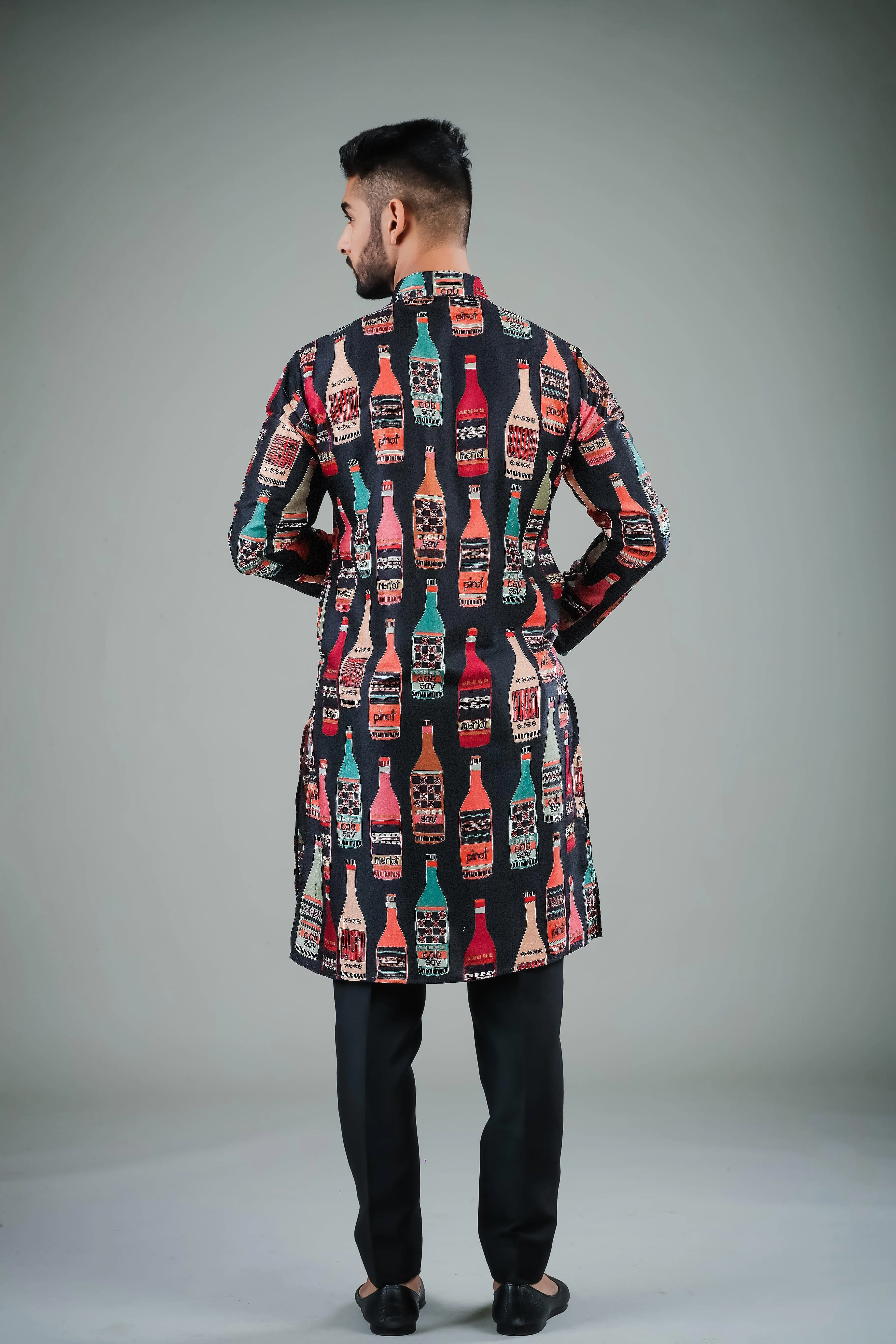 Wine Nights - Silk Kurta