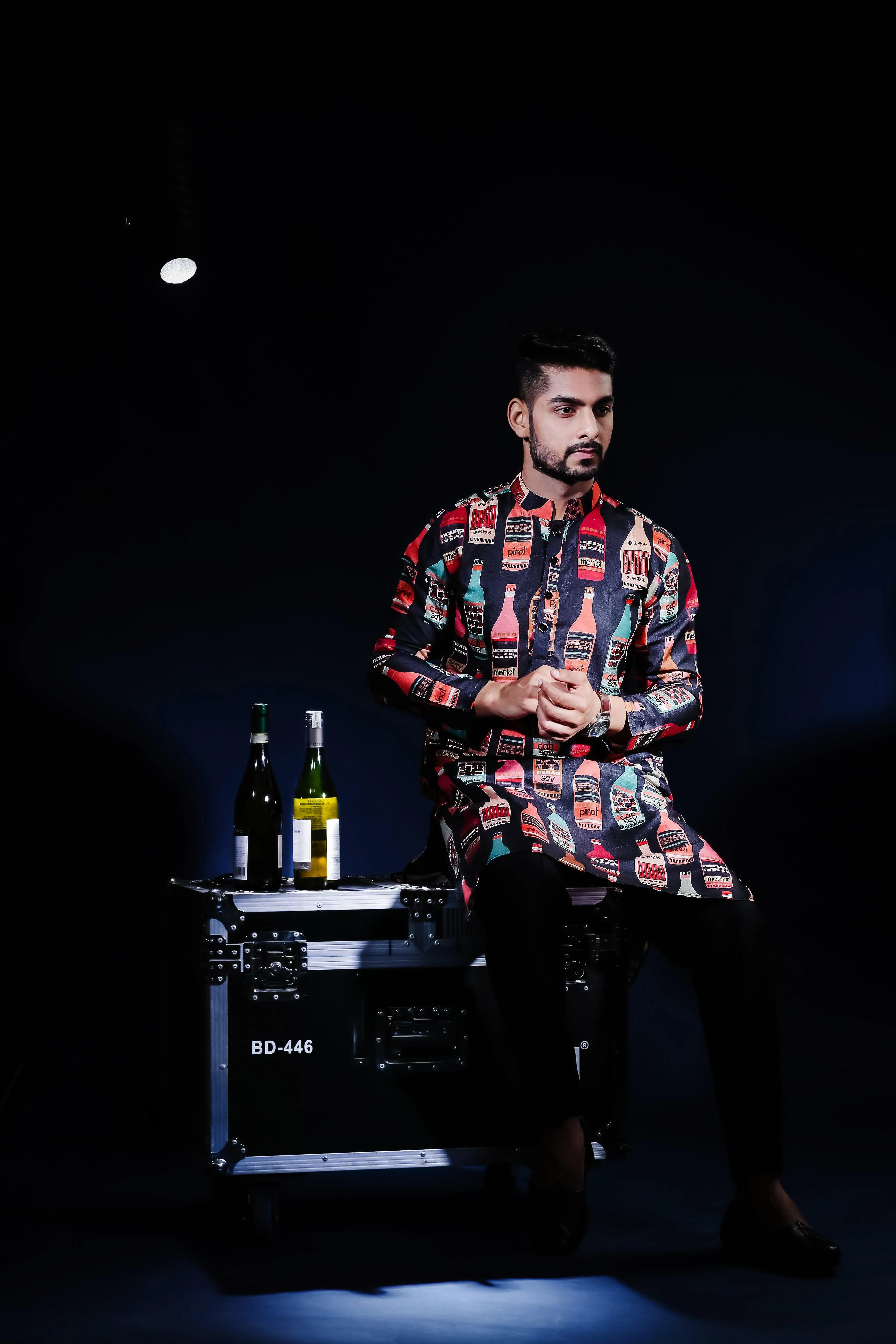 Wine Nights - Silk Kurta