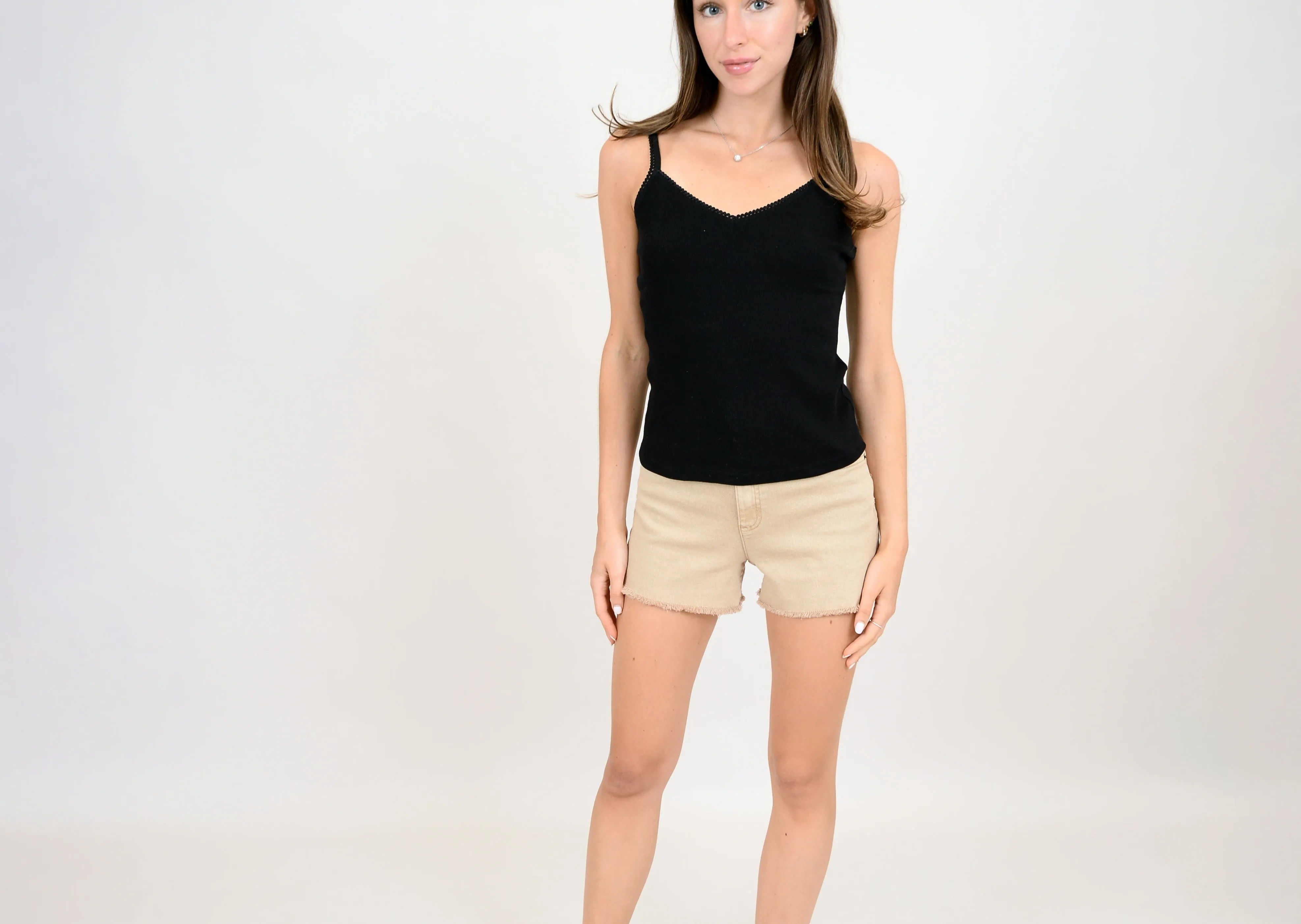 Zaya Strap Cami | Black
